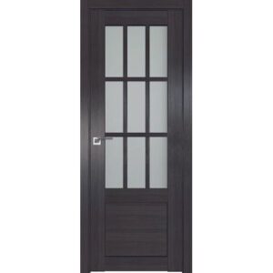 Межкомнатная дверь Аврора Q-9 (Венге, остеклённая)