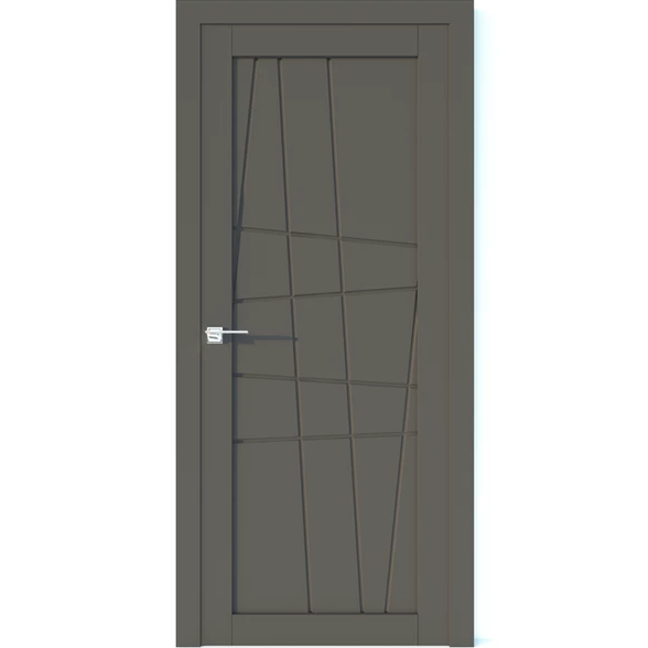 Межкомнатная дверь Аврора Vector V13 (Грей, глухая)