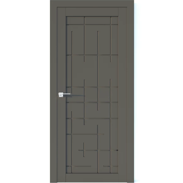 Межкомнатная дверь Аврора Vector V16 (Грей, глухая)