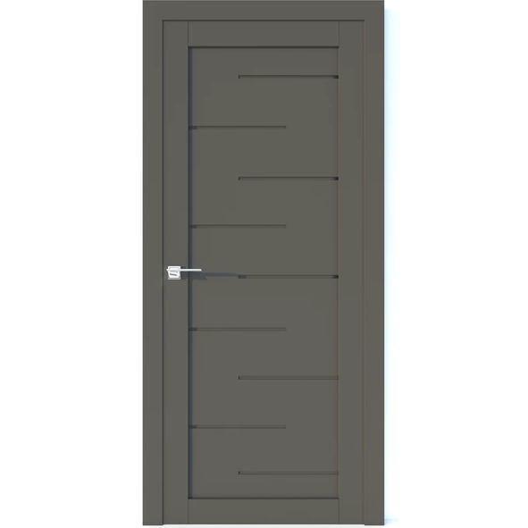 Межкомнатная дверь Аврора Vector V22 (Грей, глухая)
