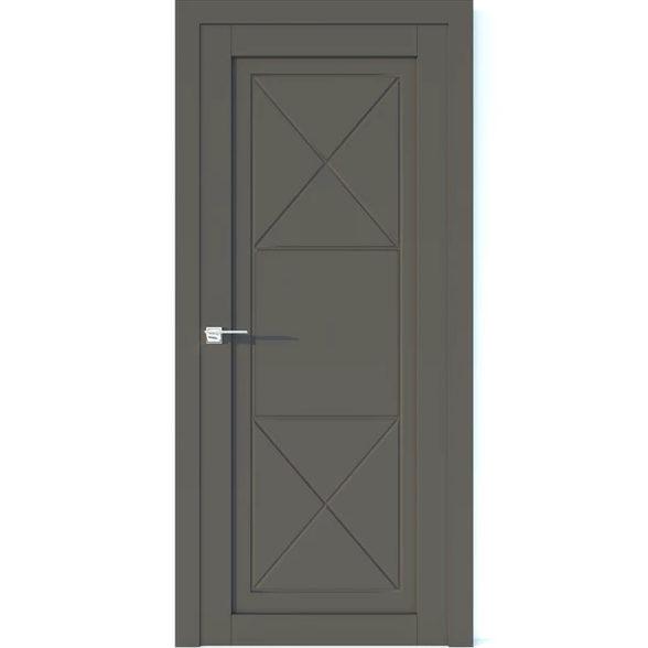 Межкомнатная дверь Аврора Vector V26 (Грей, глухая)