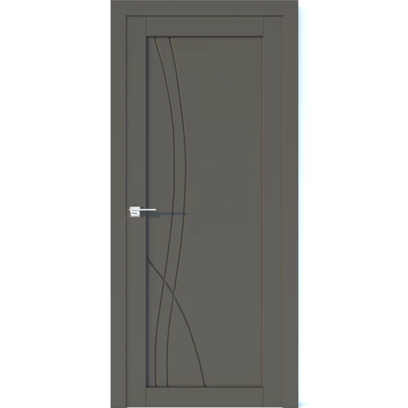 Межкомнатная дверь Аврора Vector V29 (Грей, глухая)