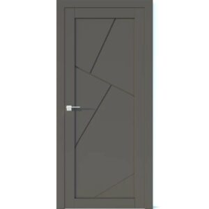 Межкомнатная дверь Аврора Vector V3 (Грей, глухая)