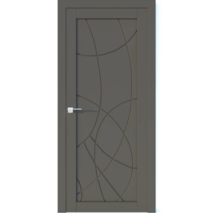 Межкомнатная дверь Аврора Vector V34 (Грей, глухая)
