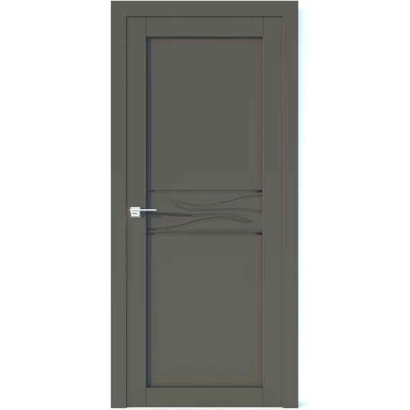 Межкомнатная дверь Аврора Vector V37 (Грей, глухая)
