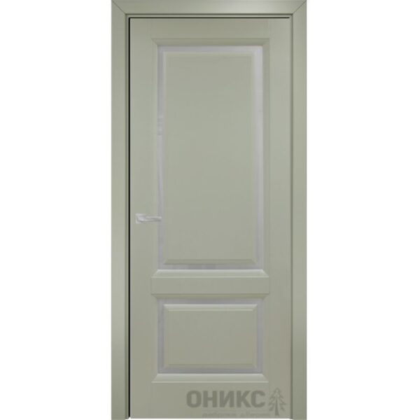 Межкомнатная дверь Оникс Бристоль (эмаль серая 7038)