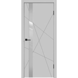 Межкомнатная дверь Velldoris Scandi S Z1 (Эмаль светло-серая)