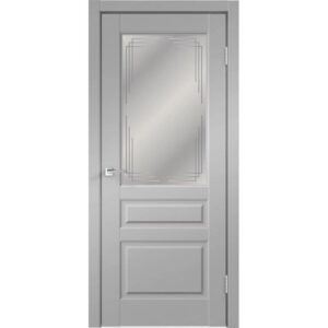 Межкомнатная дверь Velldoris Villa 3V (Эмалит серый)