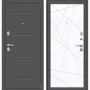 Входная дверь Porta R 104.15 (антик серебро/snow art)