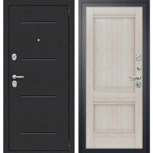 Входная дверь Porta R 104.К42 (букле черный/cappuccino veralinga)