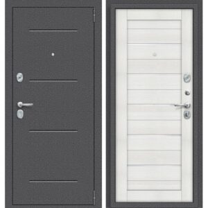 Входная дверь Porta R 104.П22 (антик серебро/bianco veralinga)
