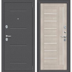 Входная дверь Porta R 104.П29 (антик серебро/cappuccino veralinga)
