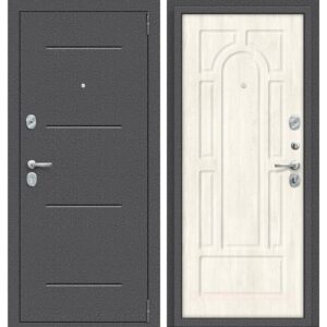 Входная дверь Porta R 104.П55 (антик серебро/nordic oak)