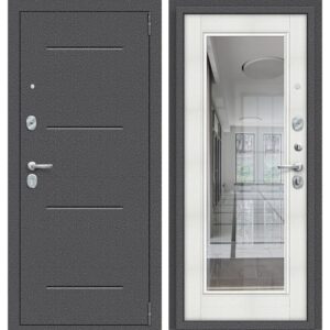 Входная дверь Porta R 104.П61 (антик серебро/bianco veralinga)
