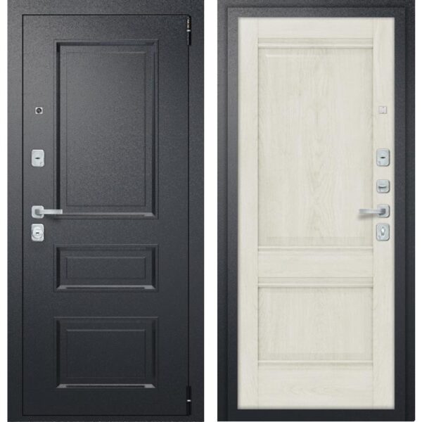 Входная дверь Porta R 403.К42 (букле черный/nordic oak)