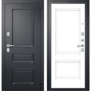 Входная дверь Porta R 403.К42 (букле черный/snow veralinga)