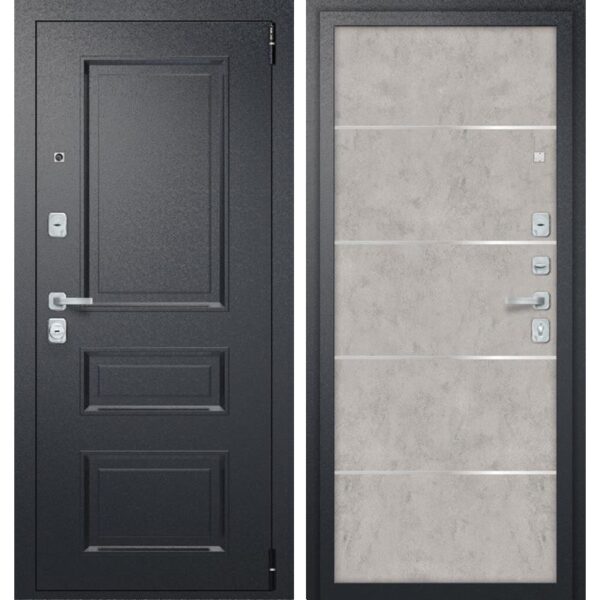 Входная дверь Porta R 403.П50 (букле черный/grey art)