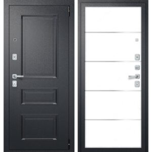 Входная дверь Porta R 403.П50 (букле черный/super white)