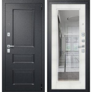 Входная дверь Porta R 403.П61 (букле черный/bianco veralinga)