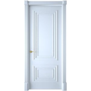 Межкомнатная дверь Interne Doors Багет Прима (Белая эмаль, глухая)