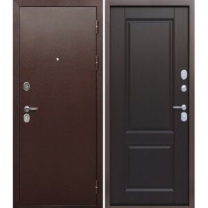 Входная дверь (9 см, медный антик, темный кипарис)