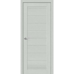 Межкомнатная дверь Браво-21 (Grey Wood, глухая)