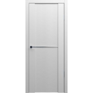 Межкомнатная дверь Арлес Zero Z5 (Белый снег, бриз, глухая)