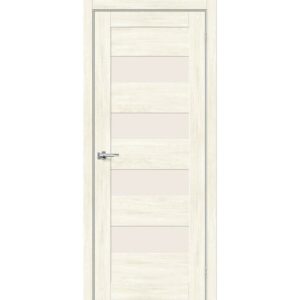Межкомнатная дверь Браво-23 (Nordic Oak, остеклённая)