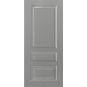 Межкомнатная дверь DIM Enamel S-3 (серый, глухая)