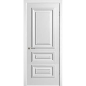 Межкомнатная дверь WanMark Дебют-3 ДГ (Эмаль белая)