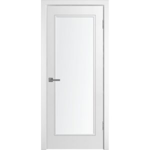Межкомнатная дверь WanMark Нео-1 ДО (Эмаль белая)