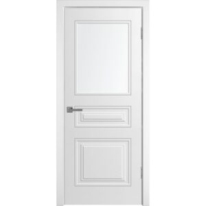 Межкомнатная дверь WanMark Нео-3 ДО (Эмаль белая)