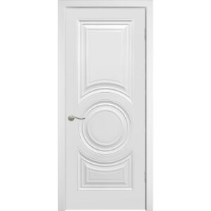 Межкомнатная дверь WanMark Симпл-4 ДГ (Эмаль белая)