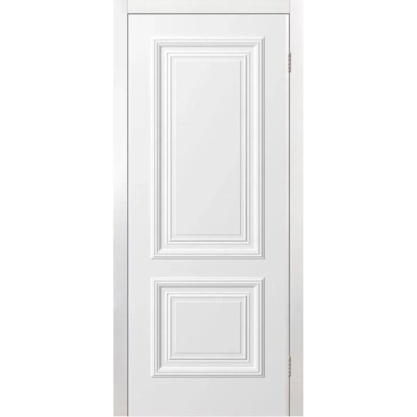 Межкомнатная дверь WanMark Симпл-6 ДГ (Эмаль белая)