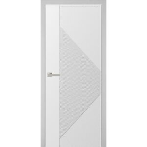Межкомнатная дверь WanMark Синди-13 ДГ (Эмаль светло-серая)