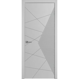 Межкомнатная дверь WanMark Синди-2 ДГ (Эмаль серая)