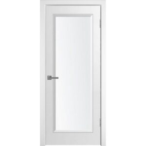 Межкомнатная дверь WanMark Уно-1 ДО (Эмаль белая)