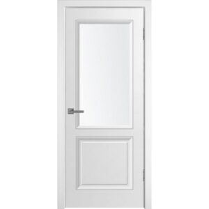 Межкомнатная дверь WanMark Уно-2 ДО (Эмаль белая)