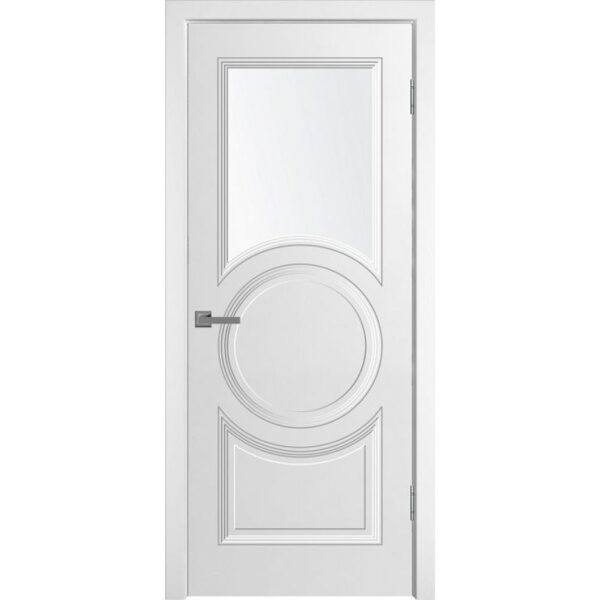 Межкомнатная дверь WanMark Уно-5 ДО (Эмаль белая)