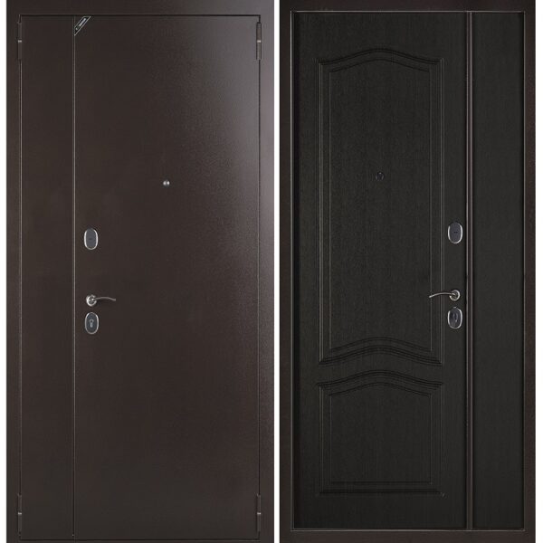 Входная дверь Аврора (венге, металл/МДФ, 1200×2050)