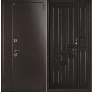 Входная дверь Комфорт (венге, металл/МДФ, 1200×2050)