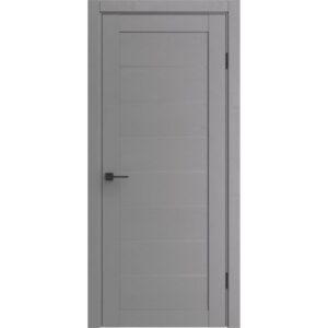 Межкомнатная дверь Порта-211 ПП (Graphite Wood, глухая)
