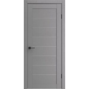 Межкомнатная дверь Порта-213 ПП (Graphite Wood, глухая)