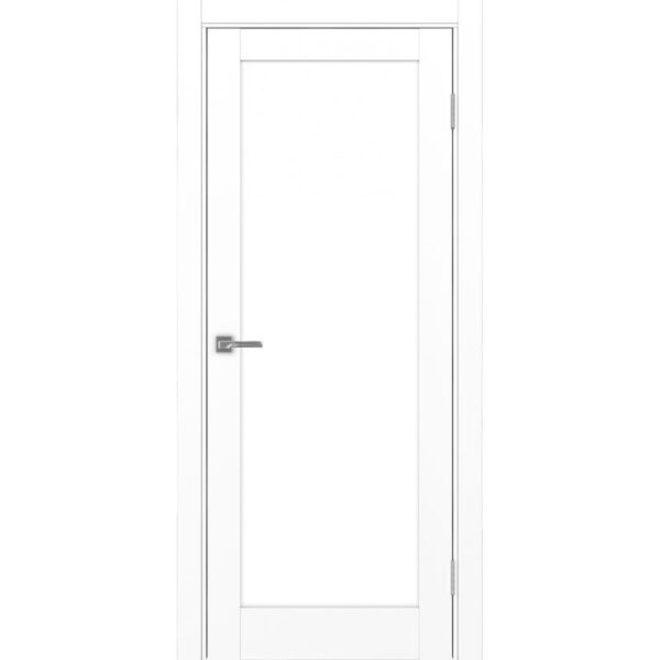 Межкомнатная дверь Optima Porte Тоскана 601.2 (белый снежный, остеклённая, LAC белый)